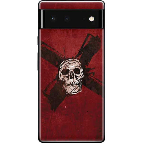 Zombie X Skull & Bone Google Pixel 6 Skin