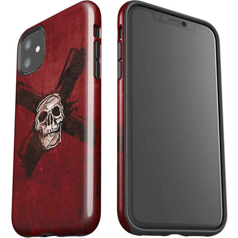 Zombie X Skull & Bone iPhone 11 Impact Case