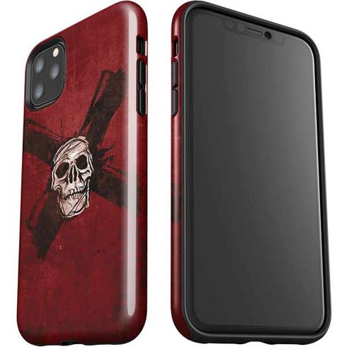Zombie X Skull & Bone iPhone 11 Pro Max Impact Case