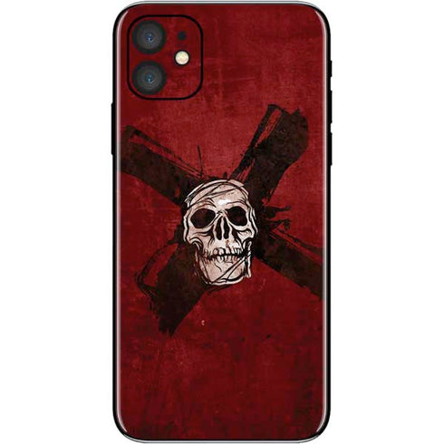 Zombie X Skull & Bone iPhone 11 Skin