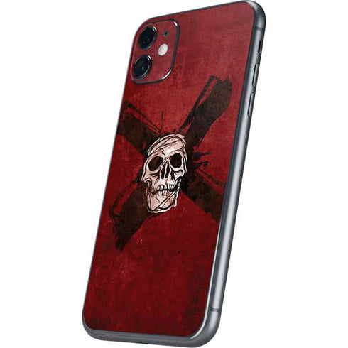 Zombie X Skull & Bone iPhone 11 Skin