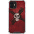 Zombie X Skull & Bone iPhone 12 Clear Case