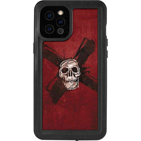 Zombie X Skull & Bone iPhone 12 Pro Max Waterproof Case