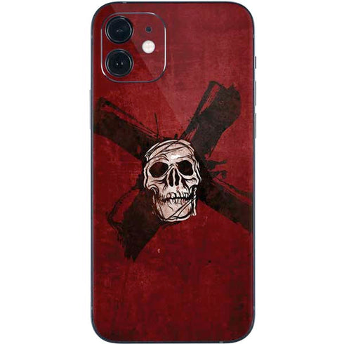 Zombie X Skull & Bone iPhone 12 Skin