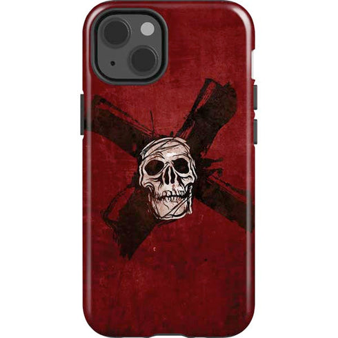 Zombie X Skull & Bone iPhone 13 Impact Case