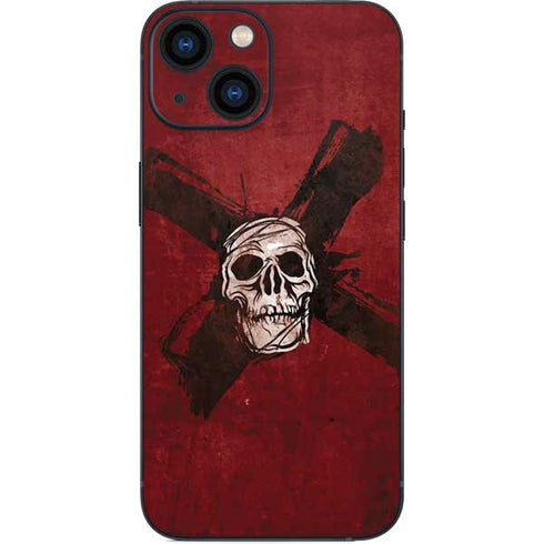 Zombie X Skull & Bone iPhone 13 Mini Skin