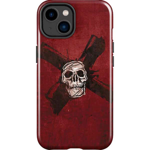 Zombie X Skull & Bone iPhone 14 Plus Impact Case