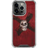 Zombie X Skull & Bone iPhone 14 Pro Clear Case