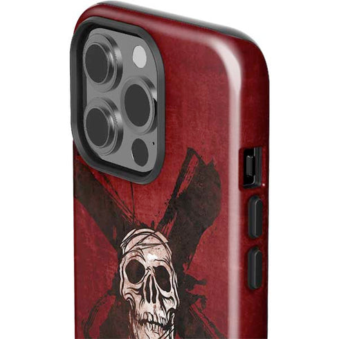 Zombie X Skull & Bone iPhone 14 Pro Impact Case