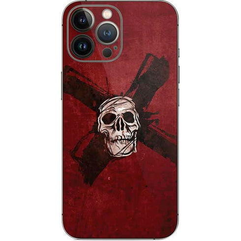 Zombie X Skull & Bone iPhone 14 Pro Max Skin