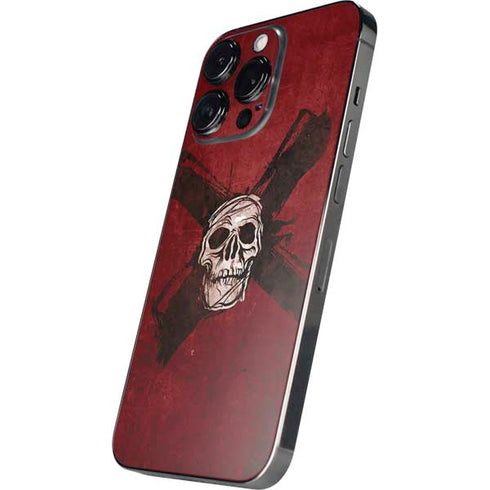 Zombie X Skull & Bone iPhone 14 Pro Skin