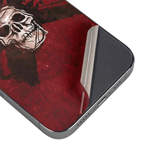Zombie X Skull & Bone iPhone 14 Pro Skin