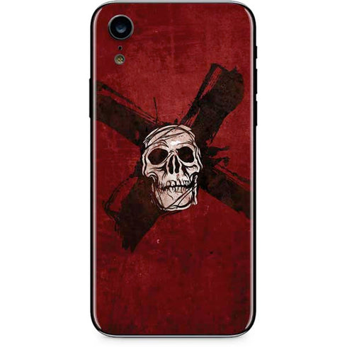Zombie X Skull & Bone iPhone XR Skin