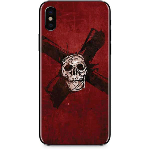 Zombie X Skull & Bone iPhone XS Skin