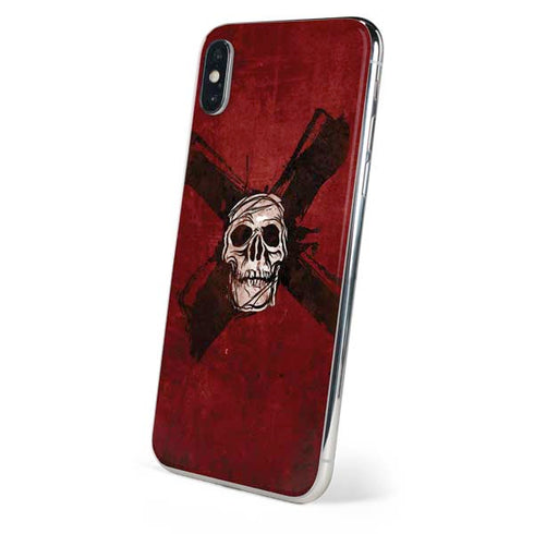 Zombie X Skull & Bone iPhone XS Skin