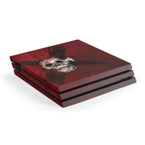 Zombie X Skull & Bone PS4 Pro Console Skin