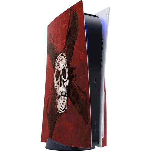 Zombie X Skull & Bone PS5 Console Skin