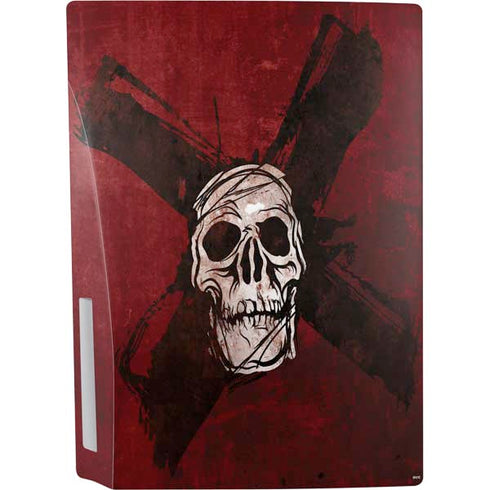 Zombie X Skull & Bone PS5 Console Skin