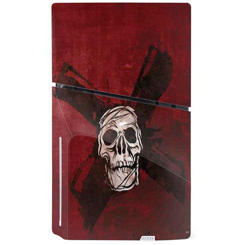 Zombie X PS5 Slim Disk Console Skin