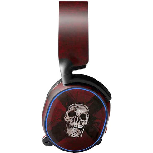 Zombie X Skull & Bone SteelSeries Arctis 3 Skin