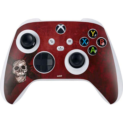 Zombie X Skull & Bone Xbox Series S Controller Skin