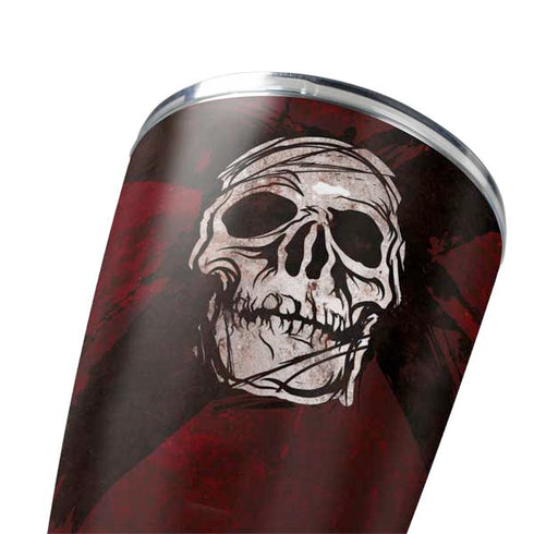 Zombie X Skull & Bone Yeti 20oz Tumbler Skin