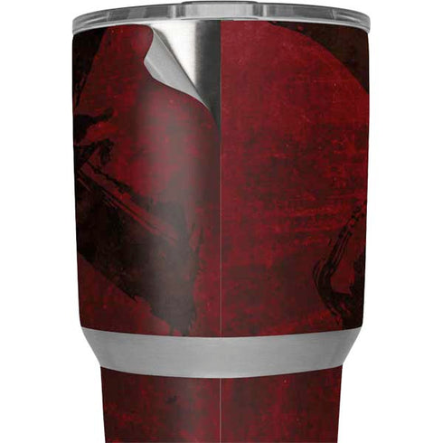 Zombie X Skull & Bone Yeti 30oz Rambler Tumbler Skin