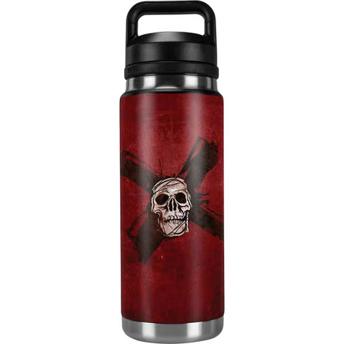Zombie X Skull & Bone YETI Rambler 26oz Bottle Skin