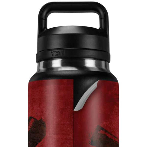 Zombie X Skull & Bone YETI Rambler 36oz Bottle Skin