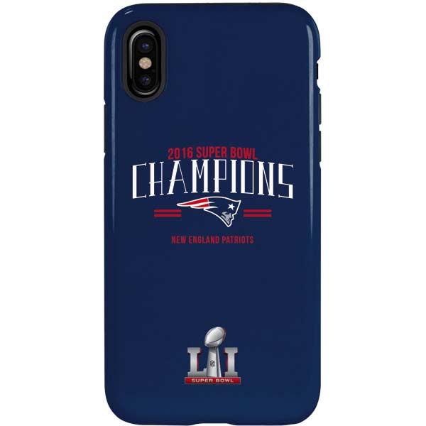 NFL 2016 Super Bowl LI Champions New England Patriots iPhone XS Pro Case