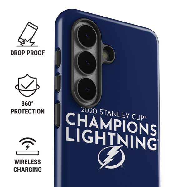 NHL 2020 Stanley Cup Champions Lightning Galaxy S26 Impact Case