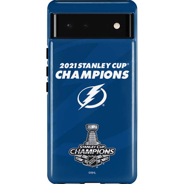 NHL 2021 Stanley Cup Champions Tampa Bay Lightning Pixel Cases