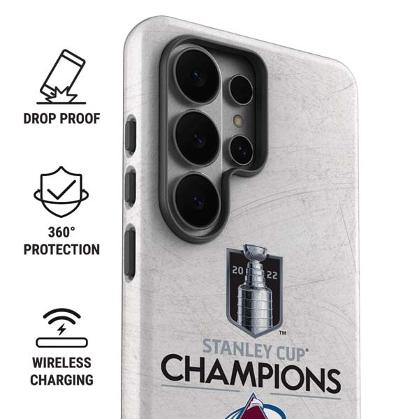 NHL 2022 Stanley Cup Champions Avalanche Galaxy S26 Ultra Impact Case