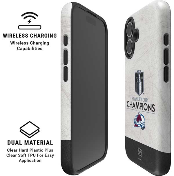 NHL 2022 Stanley Cup Champions Avalanche iPhone 16 Magsafe Impact Case