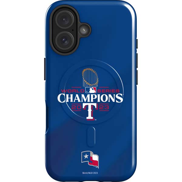 2023 World Series Champions Texas Rangers iPhone 16 Plus Magsafe Impact Case