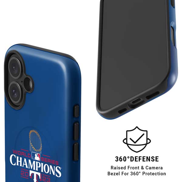 2023 World Series Champions Texas Rangers iPhone 16 Plus Magsafe Impact Case