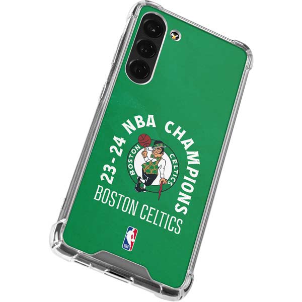 2024 NBA Champions Boston Celtics Galaxy S23 FE Clear Case
