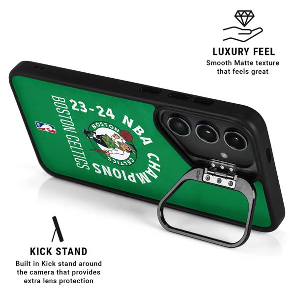 2024 NBA Champions Boston Celtics Galaxy S24 Ultra Kickstand Case