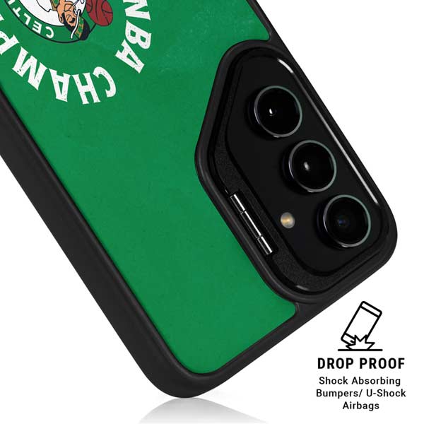 2024 NBA Champions Boston Celtics Galaxy S25 Ultra Kickstand Case