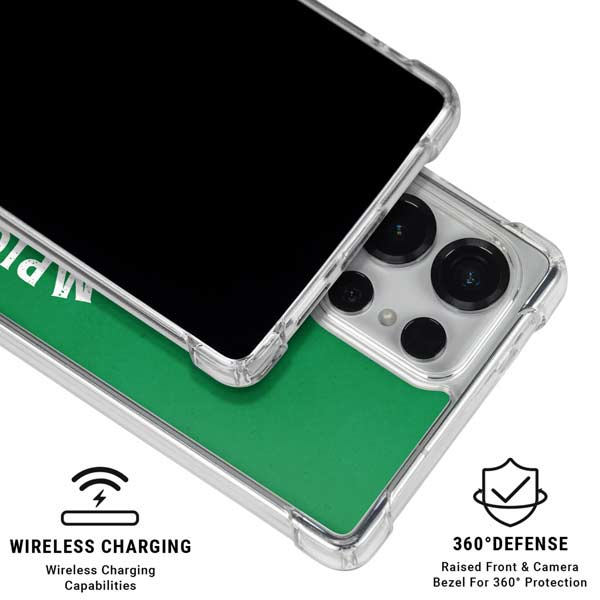 2024 NBA Champions Boston Celtics Galaxy S25 Ultra Clear Case