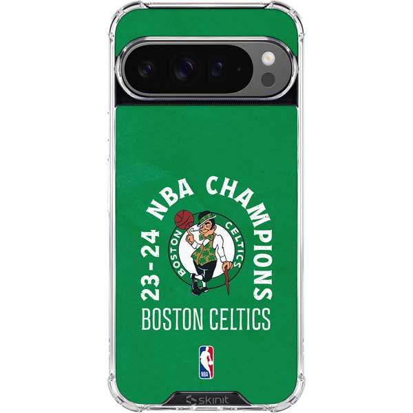 2024 NBA Champions Boston Celtics Google Pixel 10 Pro XL Clear Case