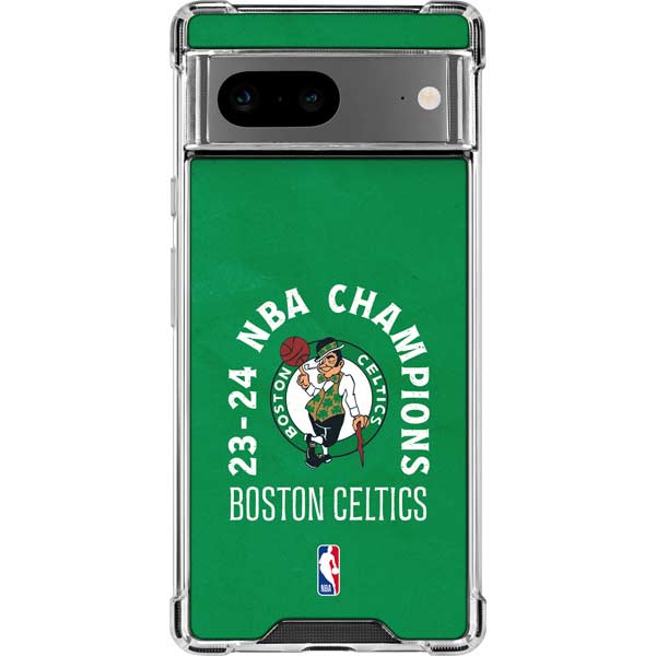 2024 NBA Champions Boston Celtics Google Pixel 8 Clear Case
