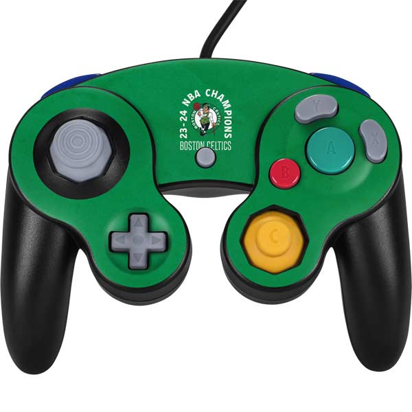 2024 NBA Champions Boston Celtics Nintendo GameCube Controller Skin