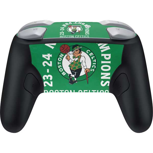 2024 NBA Champions Boston Celtics Nintendo Switch 2 (2025) Pro Controller Skin