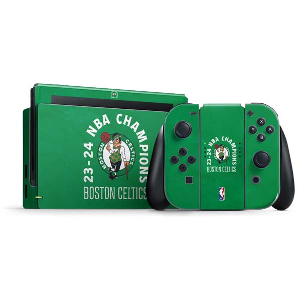 2024 NBA Champions Boston Celtics Nintendo Switch Bundle Skin
