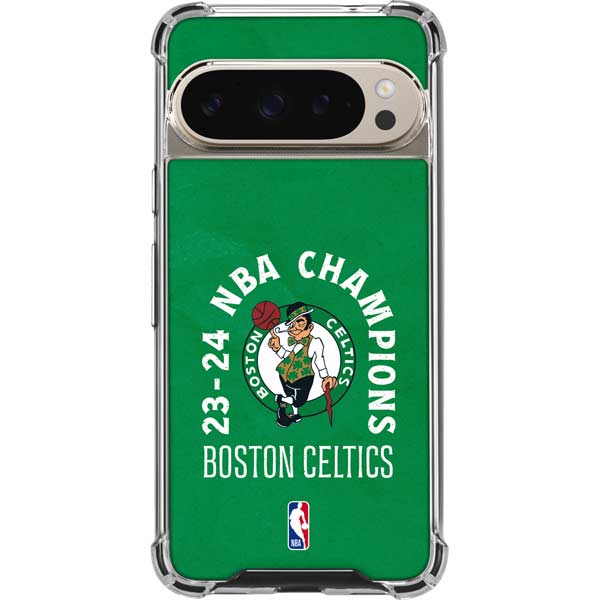 2024 NBA Champions Boston Celtics Pixel 9 Pro XL Clear Case