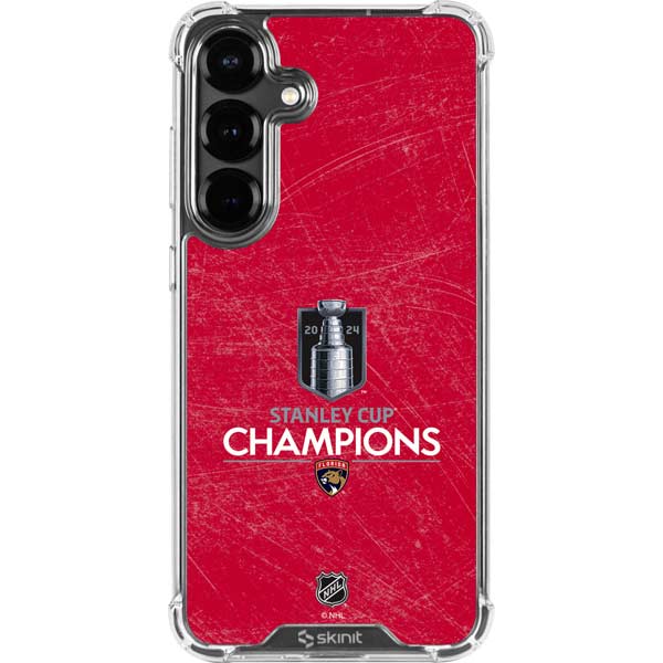 NHL 2024 Stanley Cup Champions Panthers Galaxy S26 Plus Clear Case