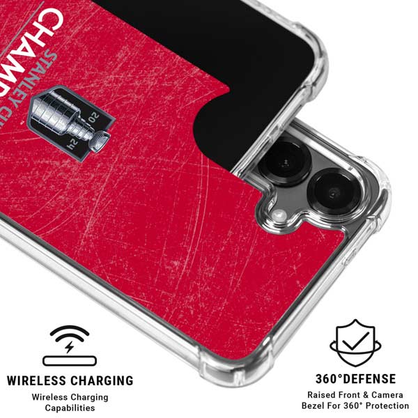 NHL 2024 Stanley Cup Champions Panthers Galaxy S26 Plus Clear Case