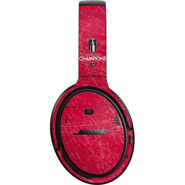 NHL 2024 Stanley Cup Champions Panthers Bose QuietComfort 35 Headphones Skin