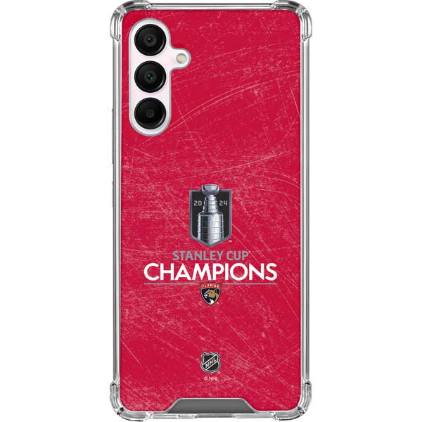 NHL 2024 Stanley Cup Champions Panthers Galaxy A16 5G Clear Case
